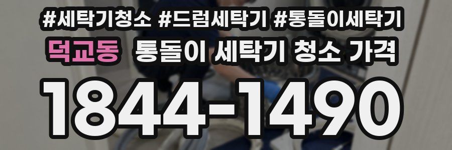 덕교동 통돌이 세탁기 청소 가격