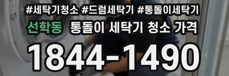 선학동 통돌이 세탁기 청소 가격