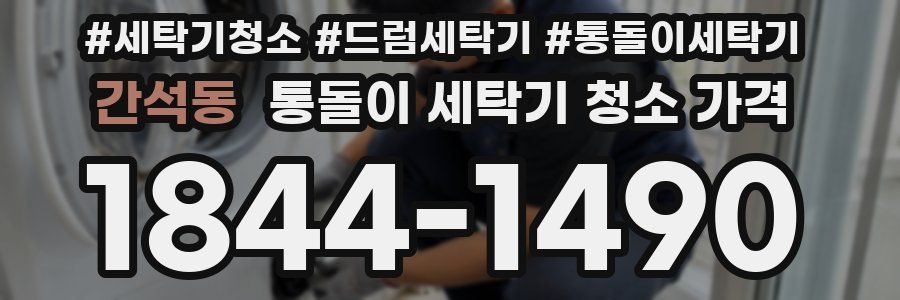 간석동 통돌이 세탁기 청소 가격