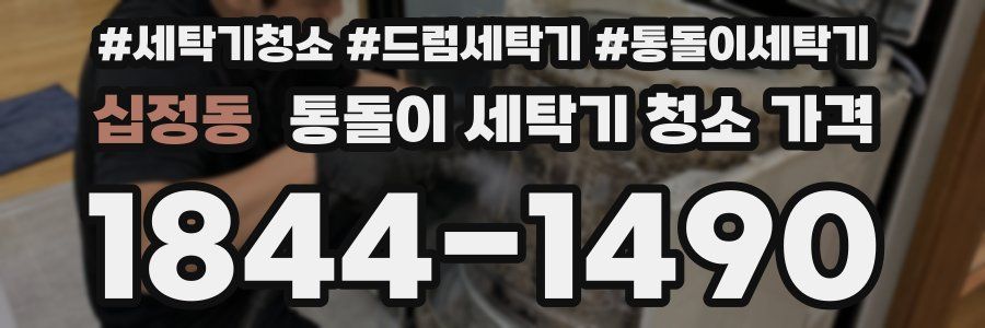 십정동 통돌이 세탁기 청소 가격