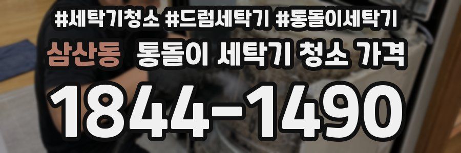 삼산동 통돌이 세탁기 청소 가격