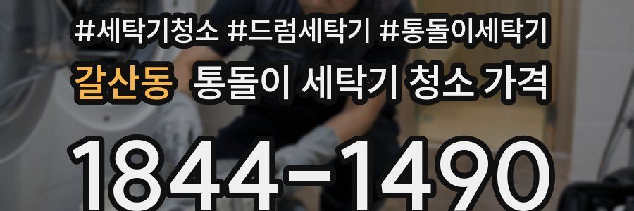 갈산동 통돌이 세탁기 청소 가격