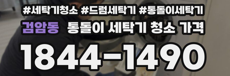 검암동 통돌이 세탁기 청소 가격