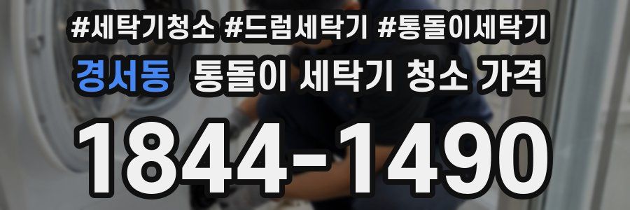 경서동 통돌이 세탁기 청소 가격