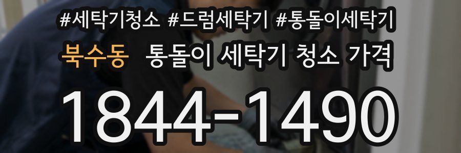 북수동 통돌이 세탁기 청소 가격