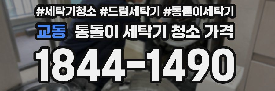 교동 통돌이 세탁기 청소 가격
