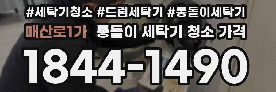 매산로1가 통돌이 세탁기 청소 가격