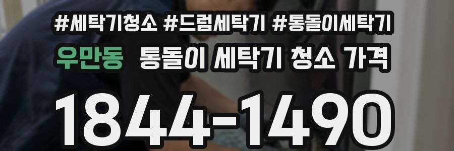 우만동 통돌이 세탁기 청소 가격