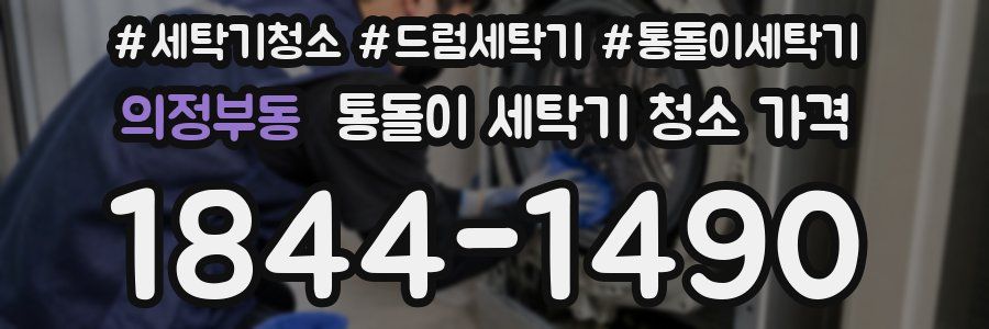의정부동 통돌이 세탁기 청소 가격