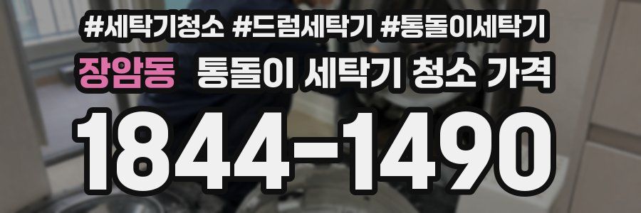 장암동 통돌이 세탁기 청소 가격