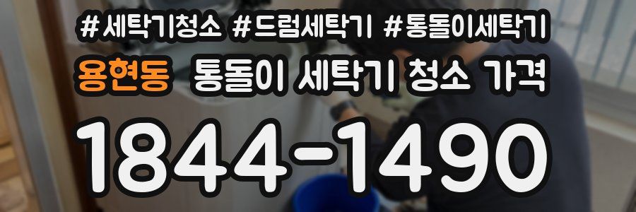 용현동 통돌이 세탁기 청소 가격