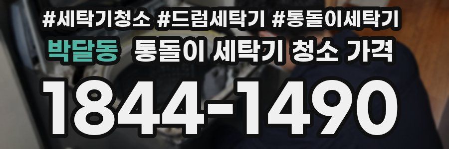 박달동 통돌이 세탁기 청소 가격