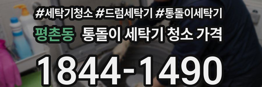 평촌동 통돌이 세탁기 청소 가격