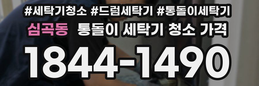 심곡동 통돌이 세탁기 청소 가격