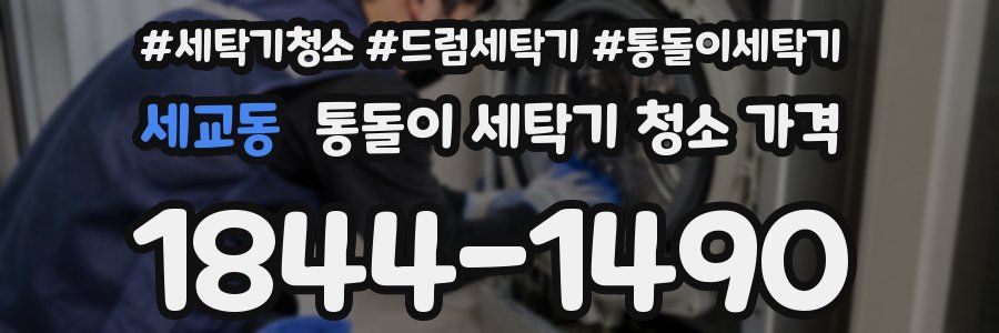 세교동 통돌이 세탁기 청소 가격