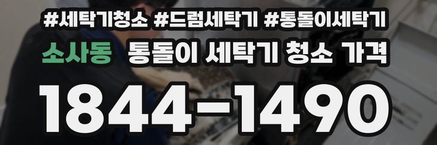 소사동 통돌이 세탁기 청소 가격