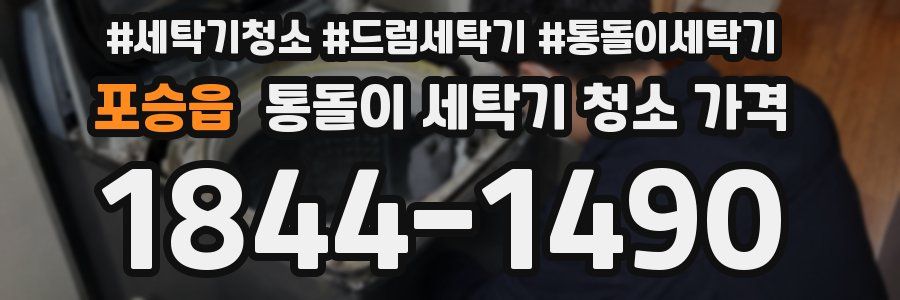 포승읍 통돌이 세탁기 청소 가격