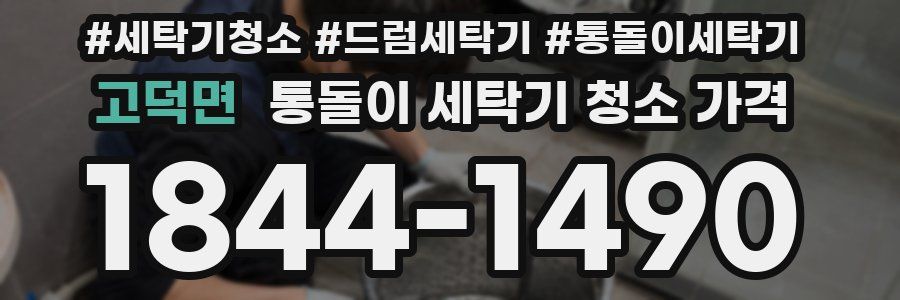 고덕면 통돌이 세탁기 청소 가격