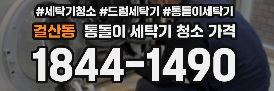 걸산동 통돌이 세탁기 청소 가격