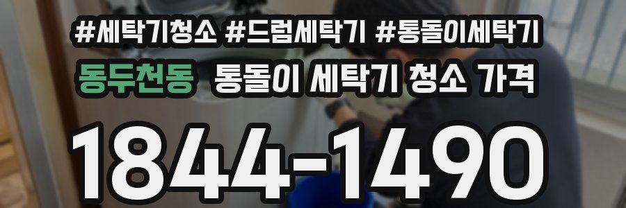 동두천동 통돌이 세탁기 청소 가격