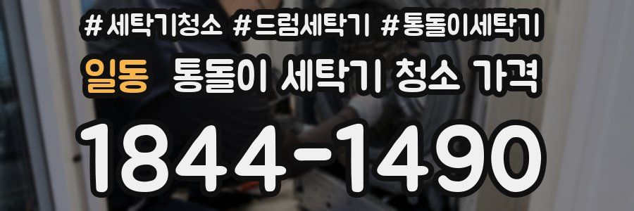 일동 통돌이 세탁기 청소 가격