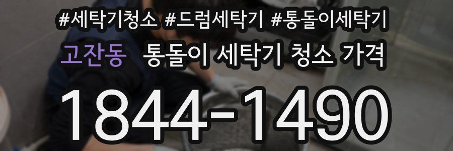 고잔동 통돌이 세탁기 청소 가격