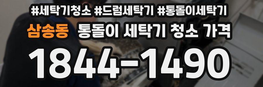 삼송동 통돌이 세탁기 청소 가격