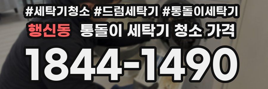 행신동 통돌이 세탁기 청소 가격