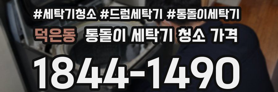 덕은동 통돌이 세탁기 청소 가격