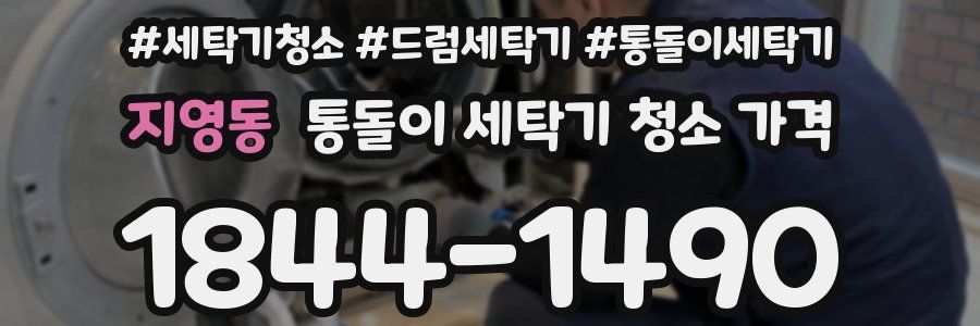 지영동 통돌이 세탁기 청소 가격