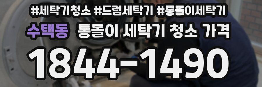 수택동 통돌이 세탁기 청소 가격