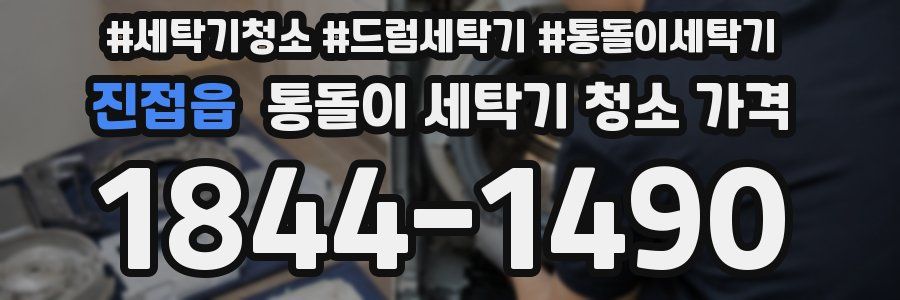 진접읍 통돌이 세탁기 청소 가격
