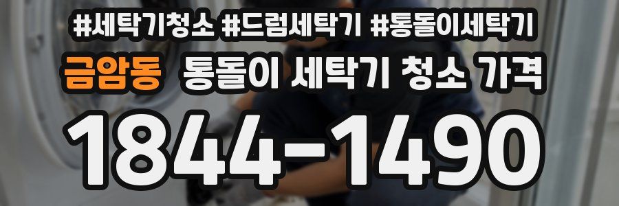 금암동 통돌이 세탁기 청소 가격