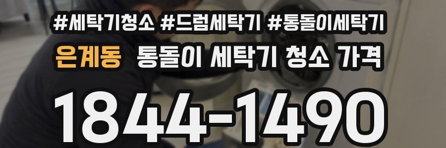 은계동 통돌이 세탁기 청소 가격