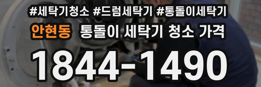 안현동 통돌이 세탁기 청소 가격
