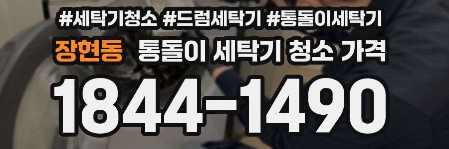 장현동 통돌이 세탁기 청소 가격
