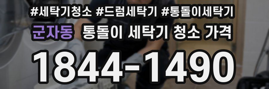 군자동 통돌이 세탁기 청소 가격