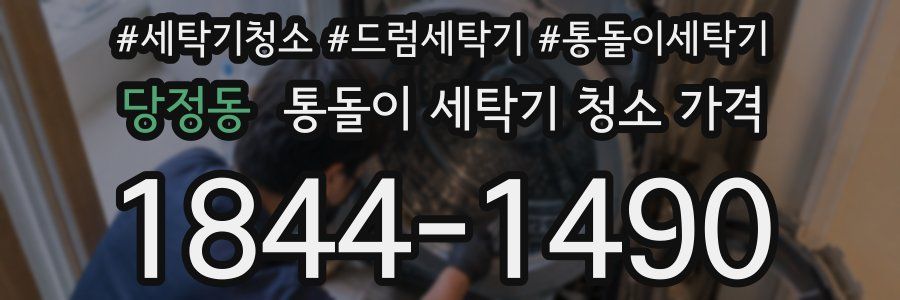당정동 통돌이 세탁기 청소 가격