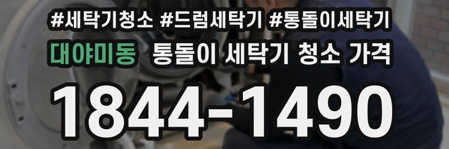 대야미동 통돌이 세탁기 청소 가격