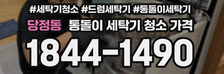 당정동 통돌이 세탁기 청소 가격