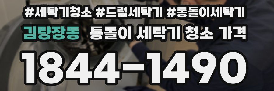 김량장동 통돌이 세탁기 청소 가격