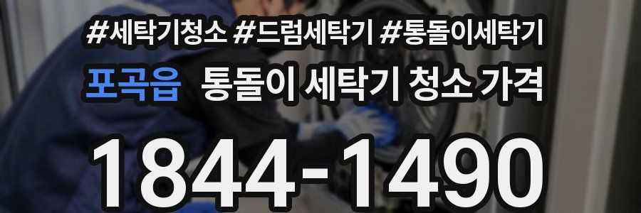 포곡읍 통돌이 세탁기 청소 가격