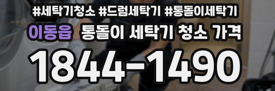이동읍 통돌이 세탁기 청소 가격