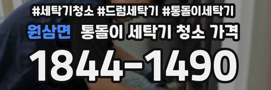 원삼면 통돌이 세탁기 청소 가격