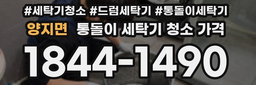 양지면 통돌이 세탁기 청소 가격