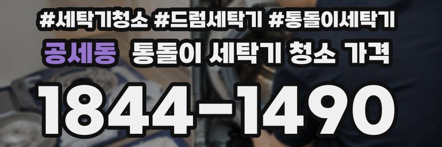 공세동 통돌이 세탁기 청소 가격