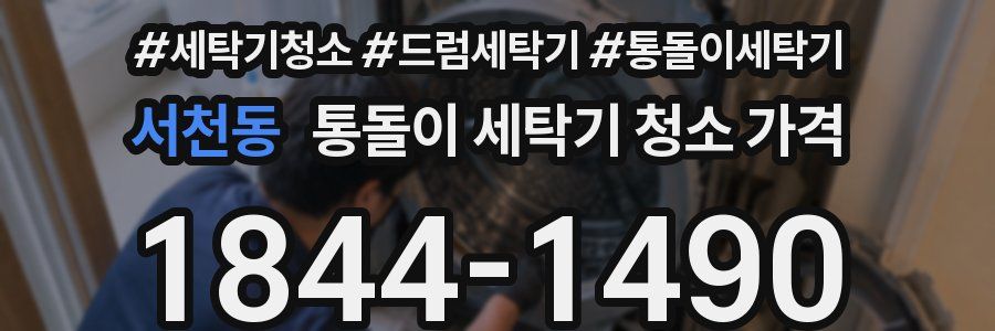 서천동 통돌이 세탁기 청소 가격