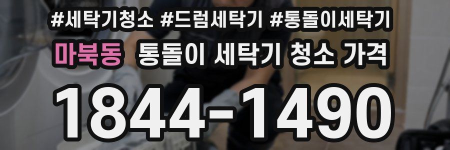 마북동 통돌이 세탁기 청소 가격