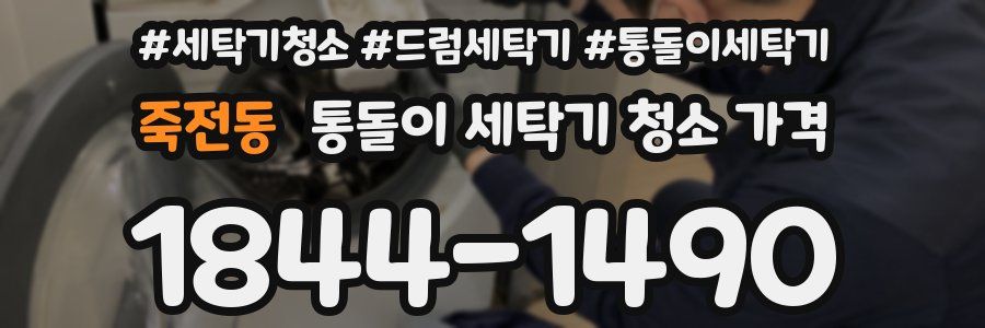 죽전동 통돌이 세탁기 청소 가격