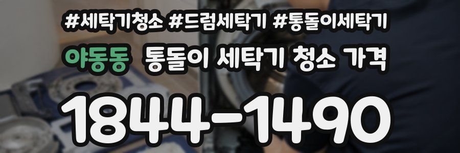 야동동 통돌이 세탁기 청소 가격